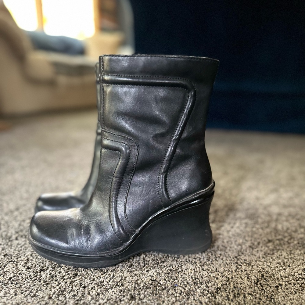 Aldo boots 3inch heal size 37
